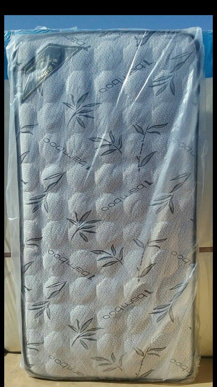 Twin Size Mattress Only Orthopedic Brand New || Colchon Individual Solo Colchones Ortopedicos