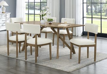7 Pc  Modern Dining Set