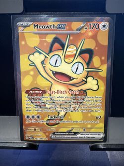Meowth EX Full Art Halo !!!!!