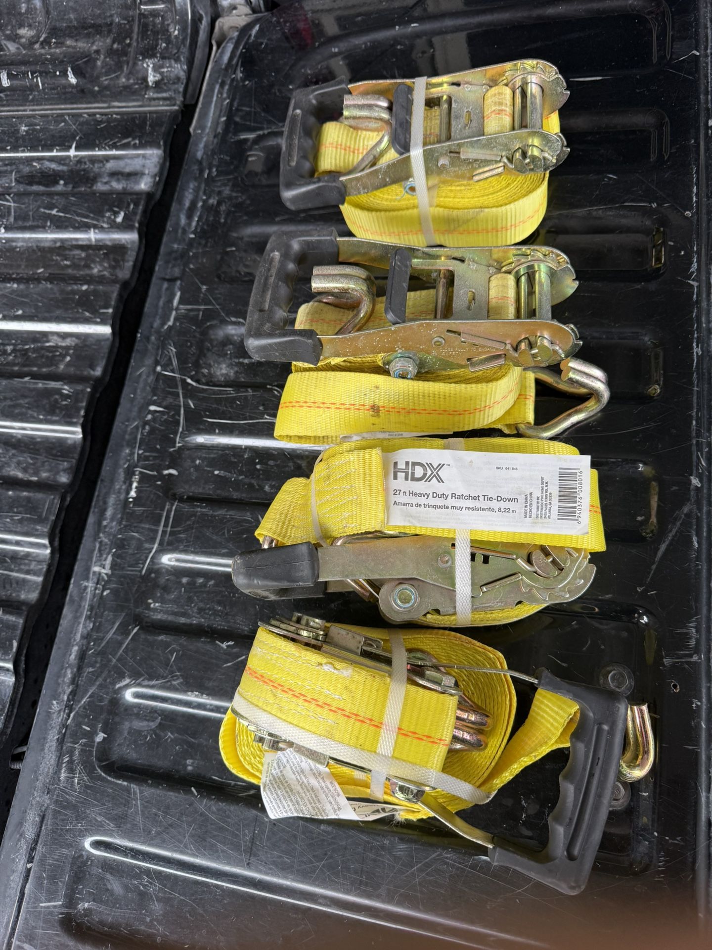 27ft Ratchet Tie Downs