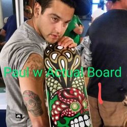 Old School Skateboards 90's 2000'S Natas P Rod Skateboard Vintage 