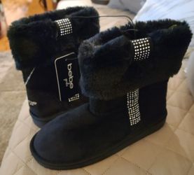 New Girls Bebe Boots Sz 1