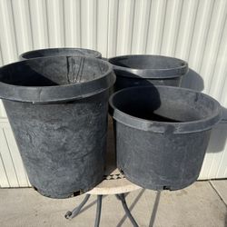 Plant Pots Planter 15 Gallon Nursery Pots - 10 Each 
