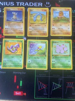 Pokemon cards 6 total