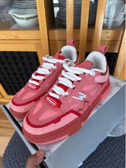 Red Sneakers Men’s 7 or 8 women