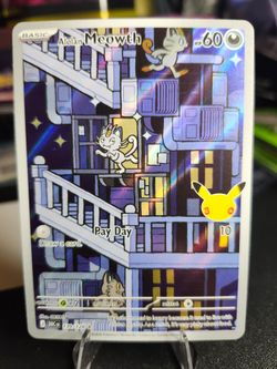 Pokemon card Alolan Meowth