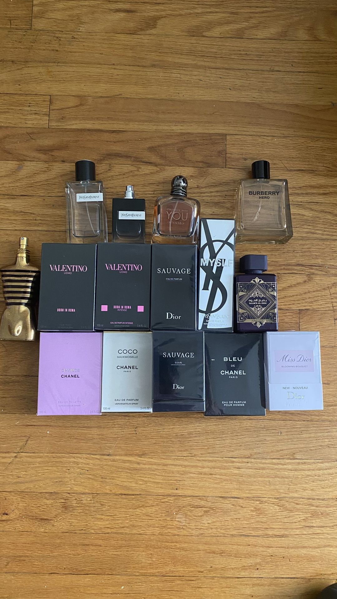 New Colonge Bundles (Valentino, Chanel, Dior, Ysl, Burberry, Jpg)