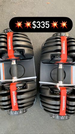 💥NEW IN BOX💥 PREMIUM ADJUSTABLE DUMBBELLS (5-52.5lbs) PICK UP/DELIVERY