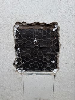Stucco patch