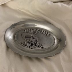 Pewter Dish Golf Theme