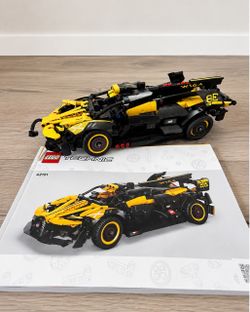 LEGO Technic Jeep Wrangler Rubicon + Bugatti Bolide – 100% Complete – $70 OBO for Both
