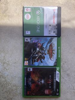 Diablo 4 and Divinity Original Sin 2 for Xbox series X