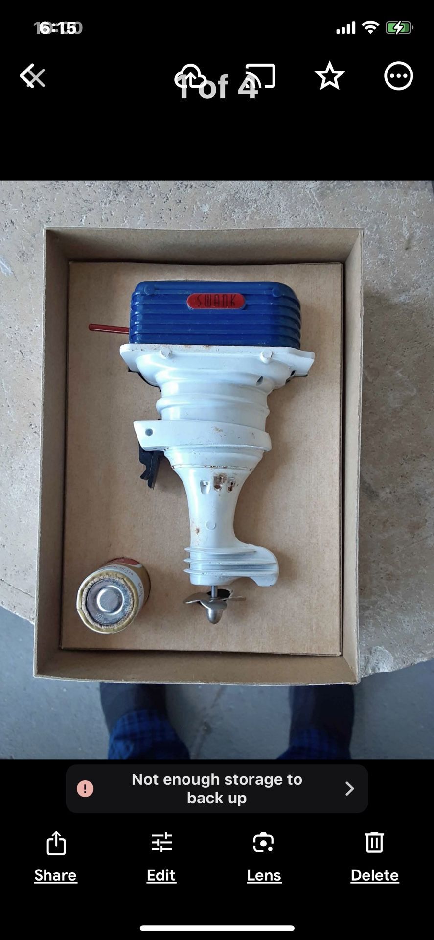 Vintage 1950s Boat Motor Drink Mixer