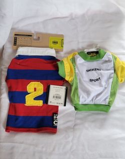 2 Dog Shirt Size: XS