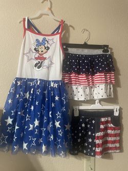 Dress, Skirt & Shorts  Size  L(10/12) 
