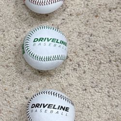 * PRICE DROP! * Driveline Leather Weighted Baseballs For Pitcher
