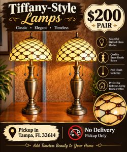 Tiffany style lamps