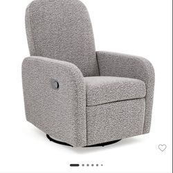 Delta Children Teddy Recliner Chair - Greenguard Gold Certified - Gray