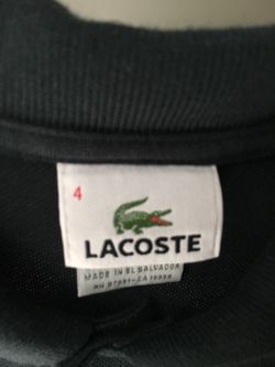 Dark blue Lacoste
