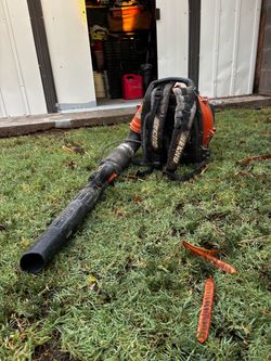 Blower and lawn mower