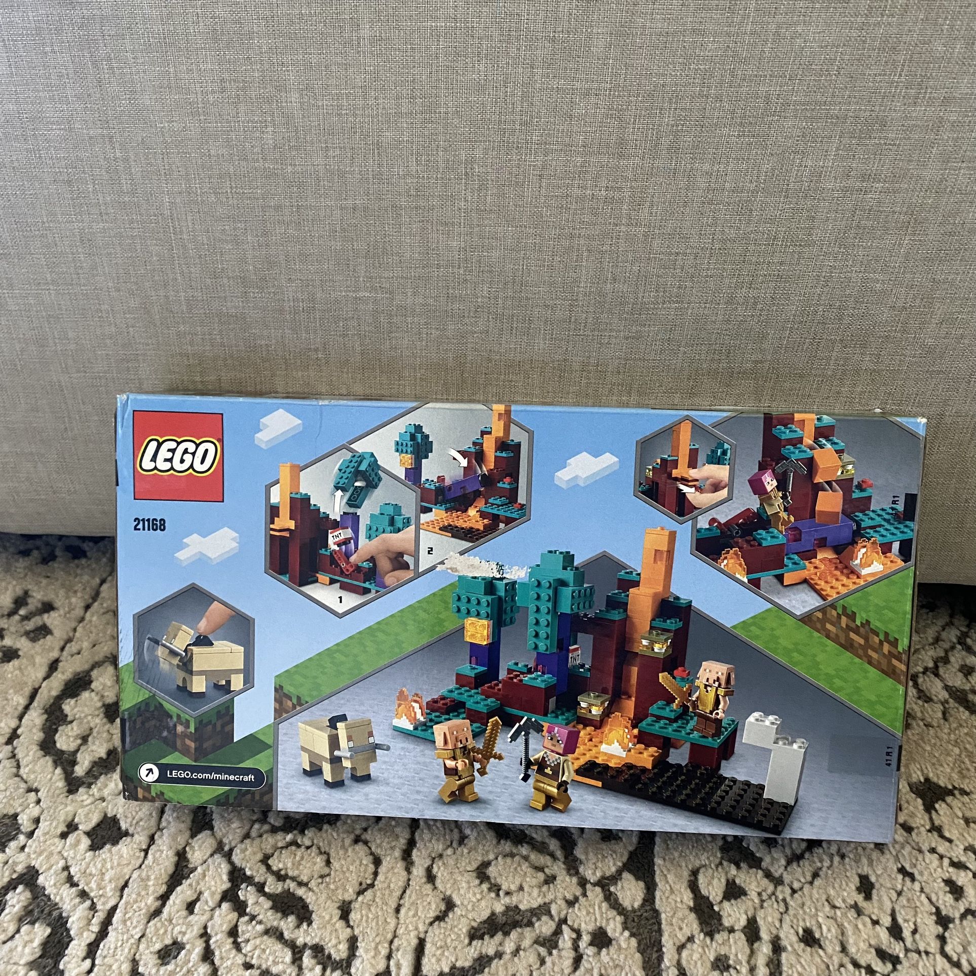 Lego Minecraft The Warped Forest - Lego 21168 - UPA STORE