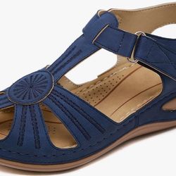 Shibever Women's Wedge Sandals SIZE ( 8.5 )