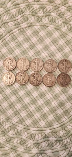Silver 90% Liberty half dollar coins