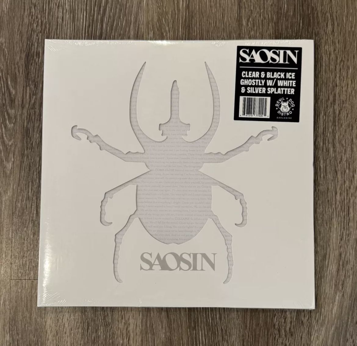 LE 200 Saosin "Self Titled" LP Vinyl (Devil Dog Exclusive) In Hand Limited /200
