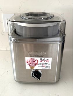 Cuisinart Pure Indulgence 2-Qt. Frozen Yogurt, Sorbet and Ice Cream Maker