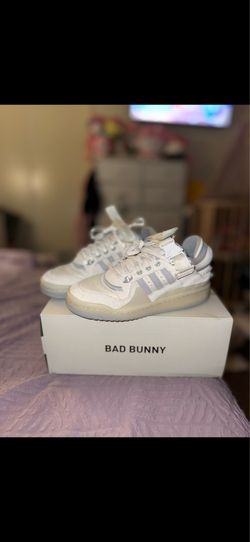 Bad Bunny x Adidas Forum Buckle Low Last Forum White W5.5 / M4.5 - Pack