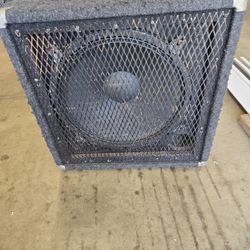 15 Inch Guitar Or Bass Speaker Cabinet.