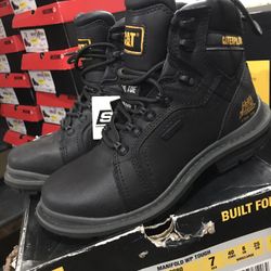 Work Boots // Botas de Trabajo Para hombre// Steel Toe// CATERPILLAR // Waterproof //size Available (7w)(7.5w)11w)(11.5)(13)