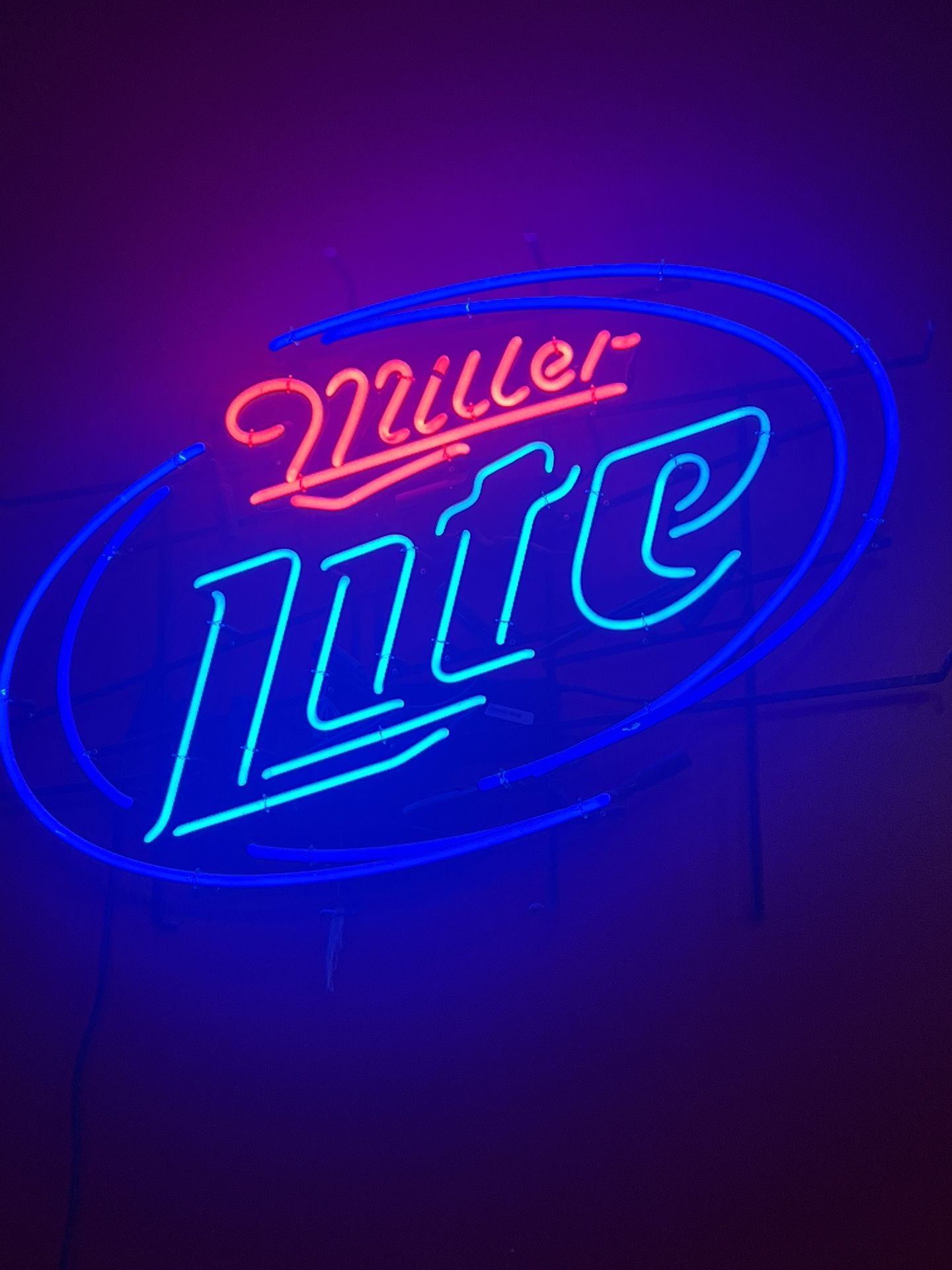 Miller Lite Bar Light