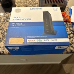 LINKSYS CM3024 High Speed DOCSIS 3.0 24x8 Cable Modem