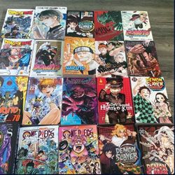 New Mangas ( Anime books)