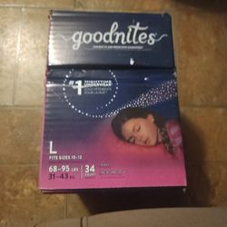 Goodnites Nighttime L 68-95