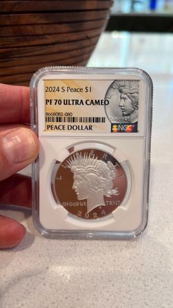 2024 S Peace Dollar NGC PF 70 Ultra Cameo
