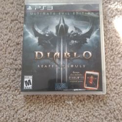 Diablo Reaper Souls Playstation 3 PS3