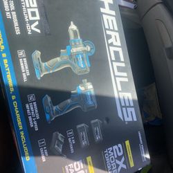 hercules brushless 20v lithiun-ion