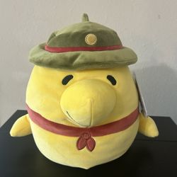 New With Tags 9” Woodstock Beagle Scout Squishmallow