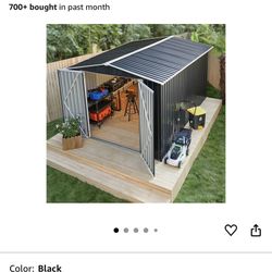 Metal She’d Still In Box It’s A 12x8 With Vents 