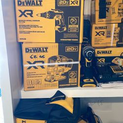 New Dewalt tools