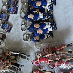 1 Dollar 50 Cents KEYCHAINS NEW