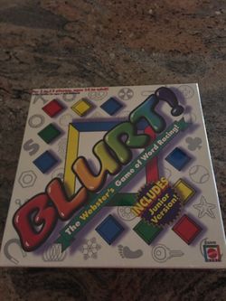 NEW Mattel Blurt Game, including Jr version