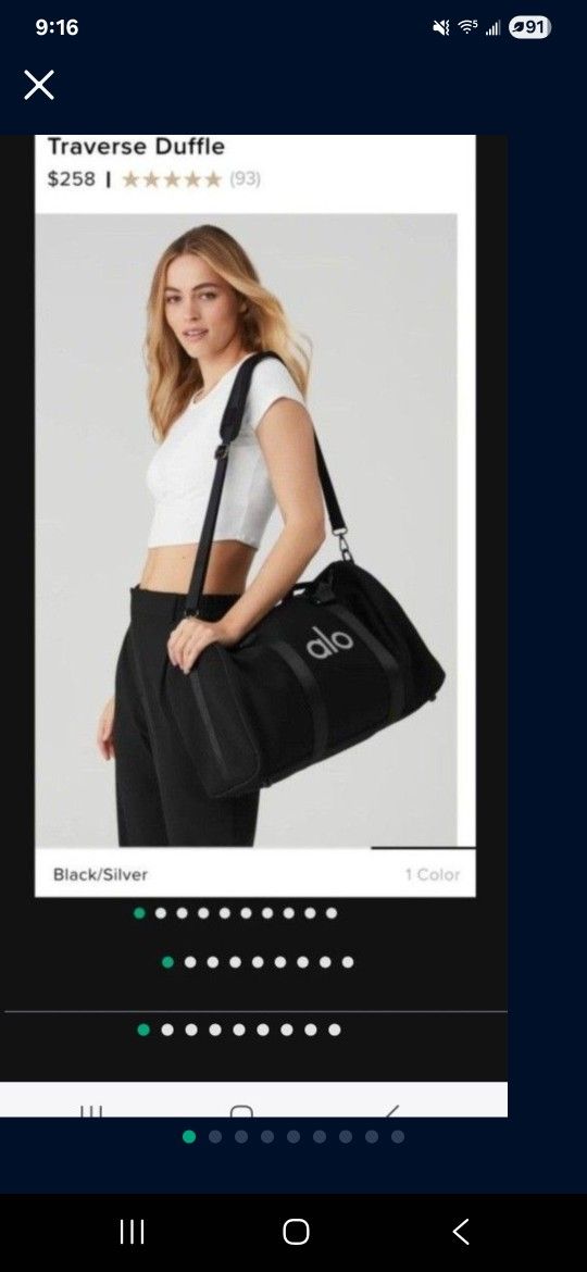 Alo Yoga Traverse Duffle Bag