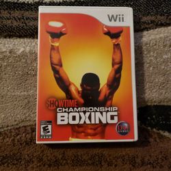 Wii Showtime Boxing Works Perfect
