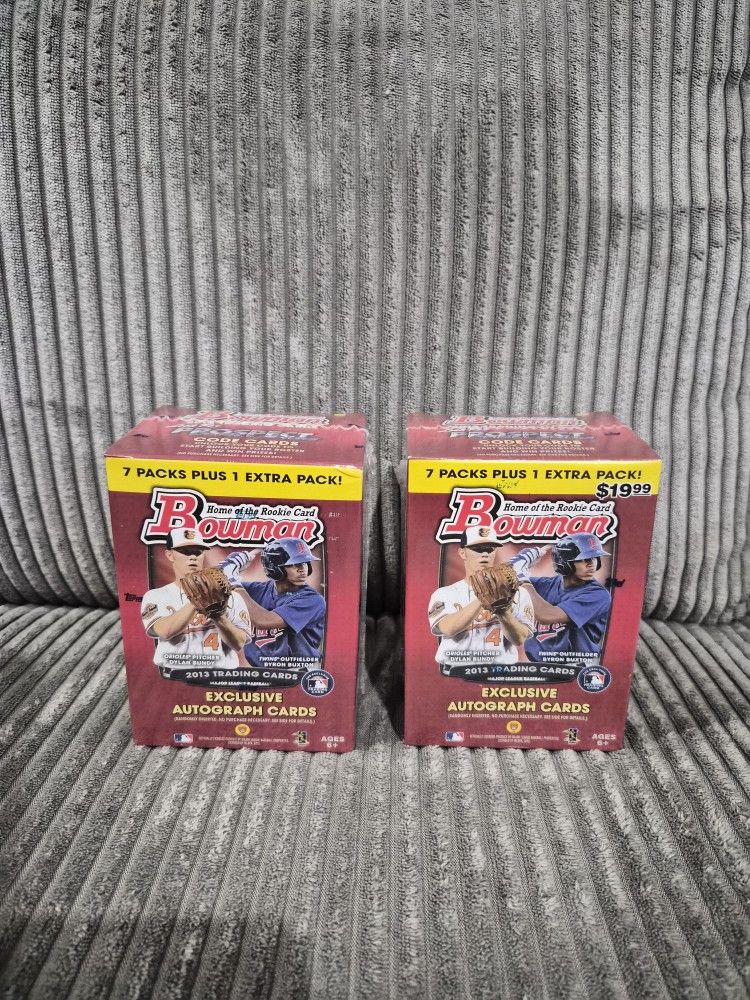 2013 Bowman Baseball Blaster Box. Sealed.