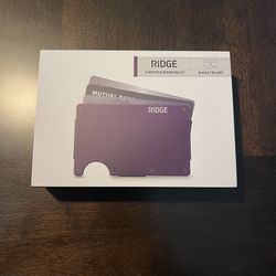 Ridge Slim RFID Blocking Wallet Alaska Twilight 