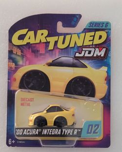 Car-Tuned JDM Series 6. '00 Acura Integra Type R. Diecast
