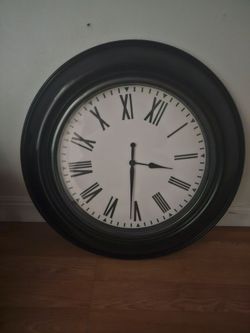 Large wall clock